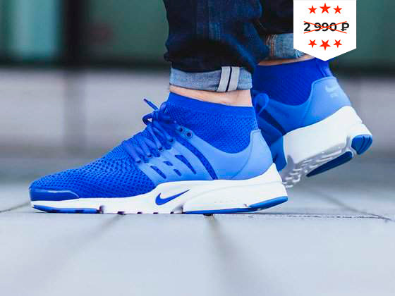 Кроссовки Nike Air Presto Ultra Flyknit Blue