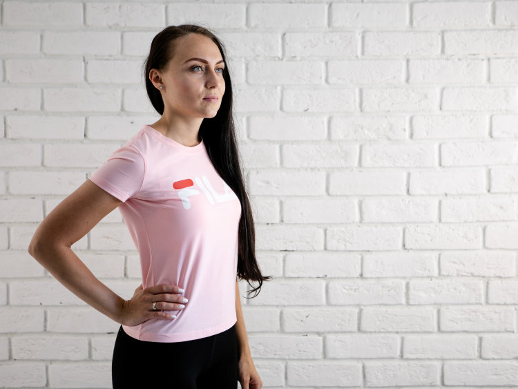 Футболка Fila light pink