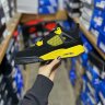 Air Jordan 4 Retro Black/Yellow