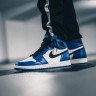 AIR JORDAN 1 RETRO HIGH OG "SHADOW" Blue\White