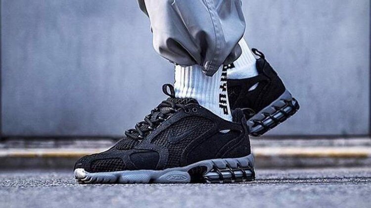 Nike Stussy x Air Zoom Spiridon Caged 2