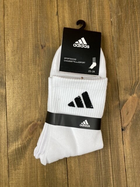 Носки Adidas высокие белые