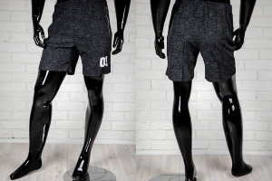 Шорты Adidas серые