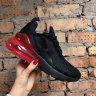 Кроссовки Nike Air Max 270 Flyknit Black Red