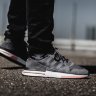 Кроссовки Adidas ZX500 RM Boost Grey Five/White-Clear Orange
