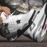 Nike Air Jordan 4 Retro  White / Black 308497-103 