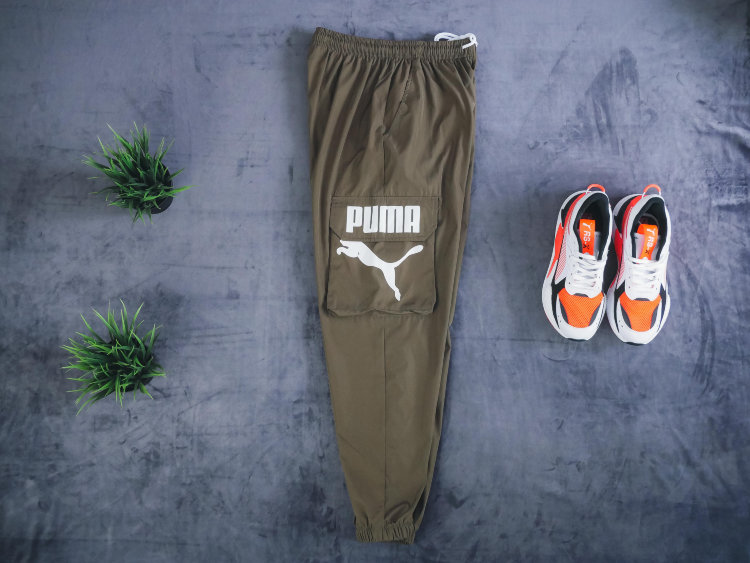 Штаны Puma хаки